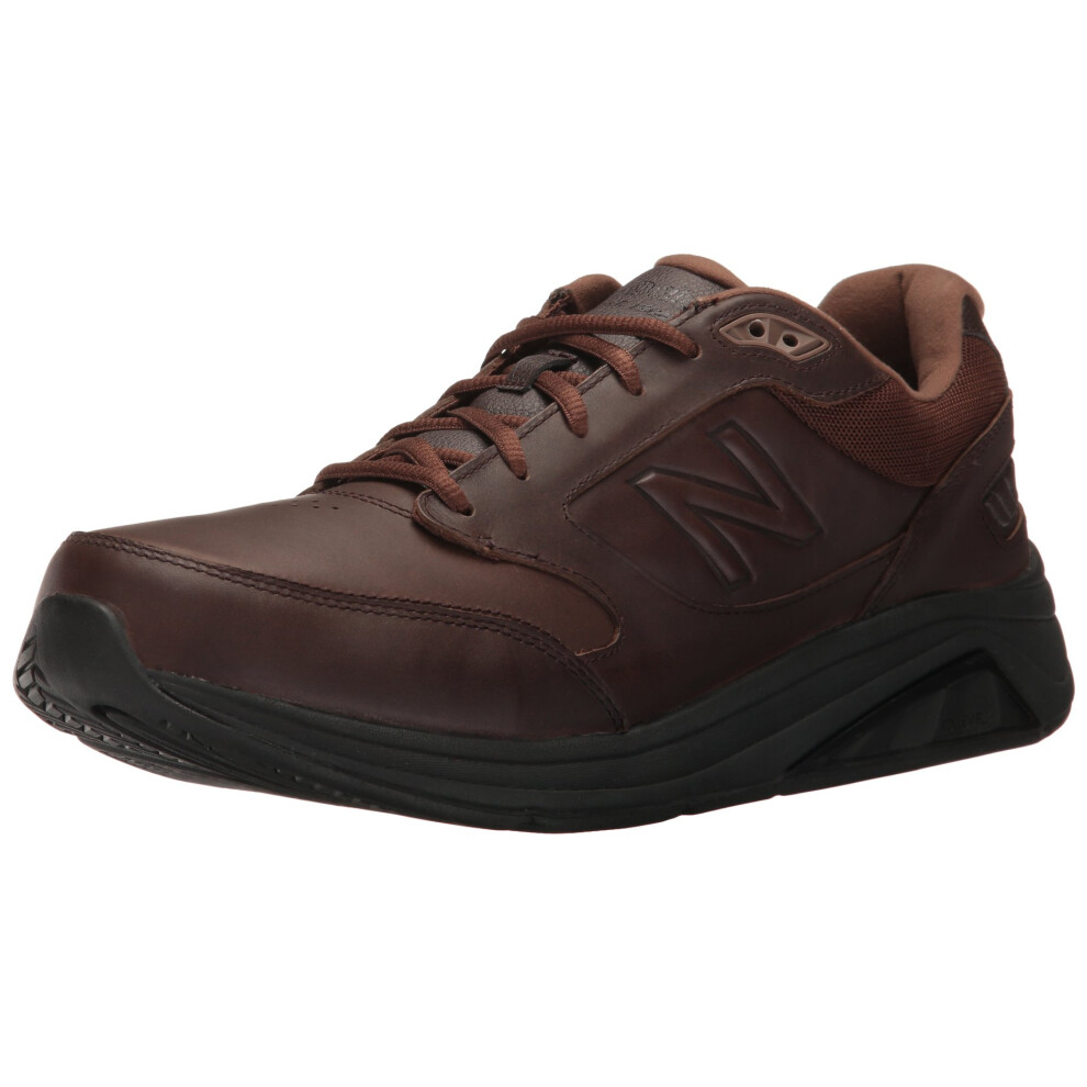 New Balance Men's 928 V3 Lace-up Walking Shoe  Brown/Brown  9