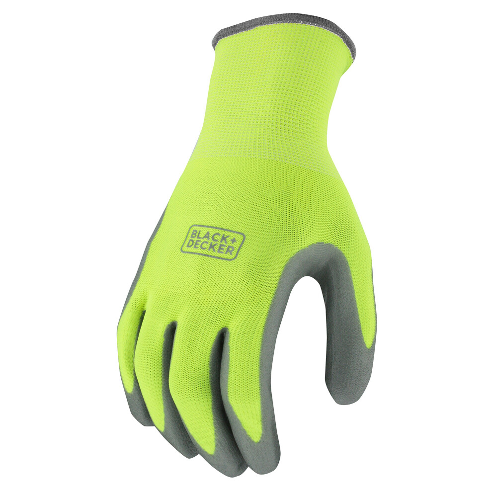 Black & Decker BD514M High Visibility Foam Nitrile Grip Glove