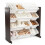 Humble Crew Modern Toy Organizer with 12 Bins Espresso/White 1