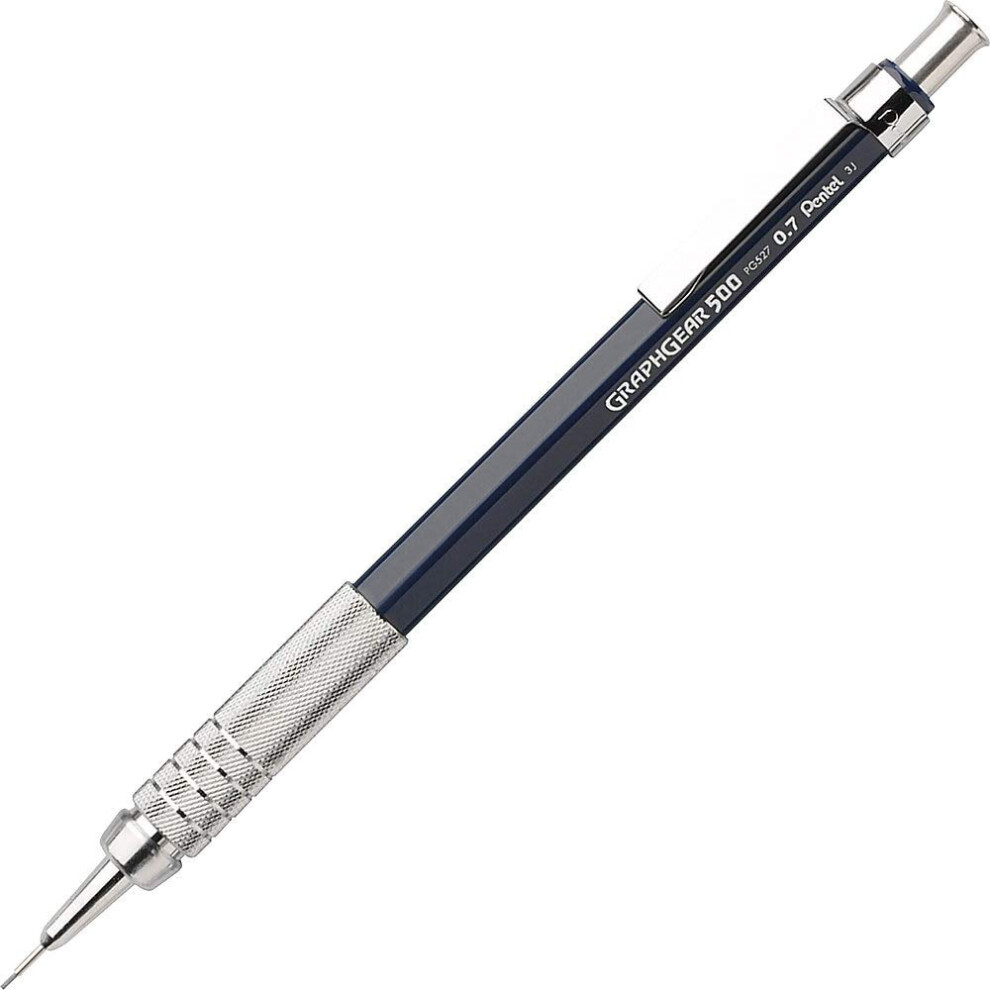 Pentel GraphGear 500 Automatic Drafting Pencil  Blue (PG527C)