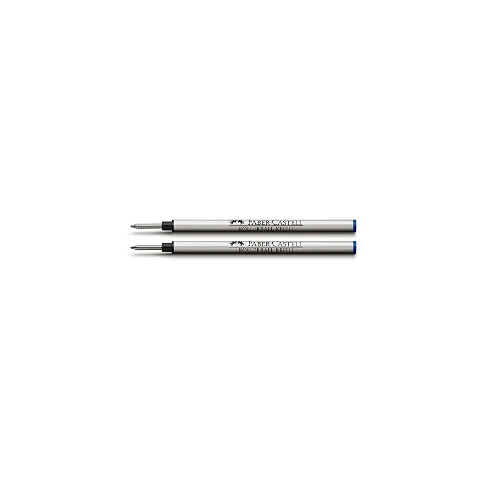 Graf Von Faber Castell Rollerball Pen Refill Blue (Pack of 2)