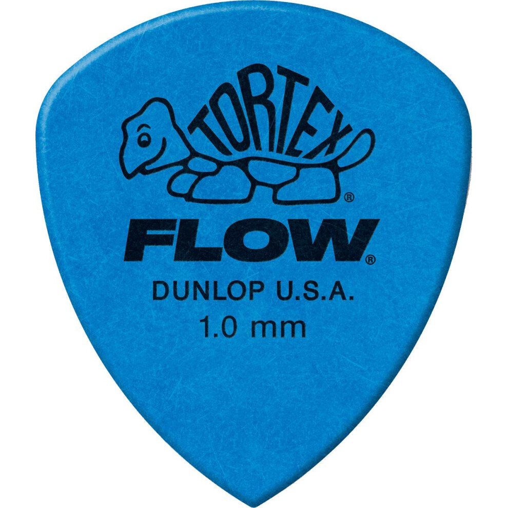 Jim Dunlop Tortex Flow Standard 1.0mm Guitar Picks (558R1.00)