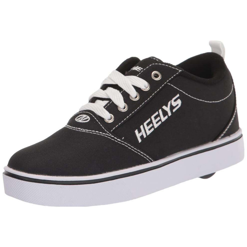 HEELYS Footwear Wheeled Heel Shoe  Black  2 US Unisex Big Kid