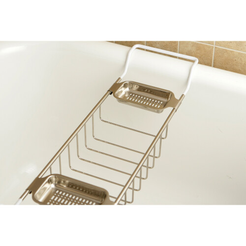 Kingston Kingston Brass CC2158 Clawfoot Bath Bather Shelf Nickel 1