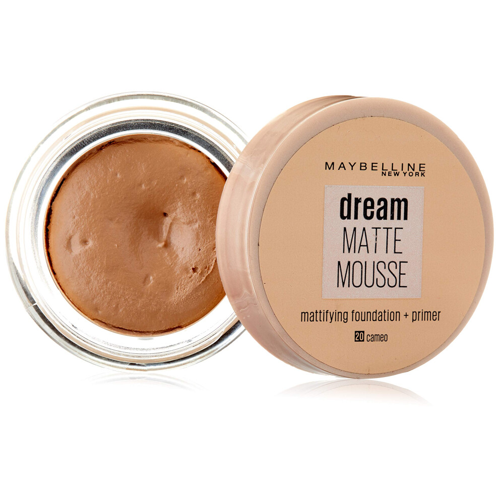 Maybelline New York Dream Matte Mousse Foundation cameo (020)