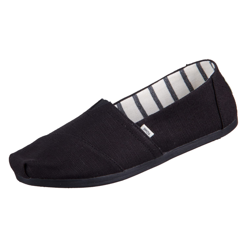 TOMS Alpargata CloudBound Black/Black Heritage Canvas 9 B (M)