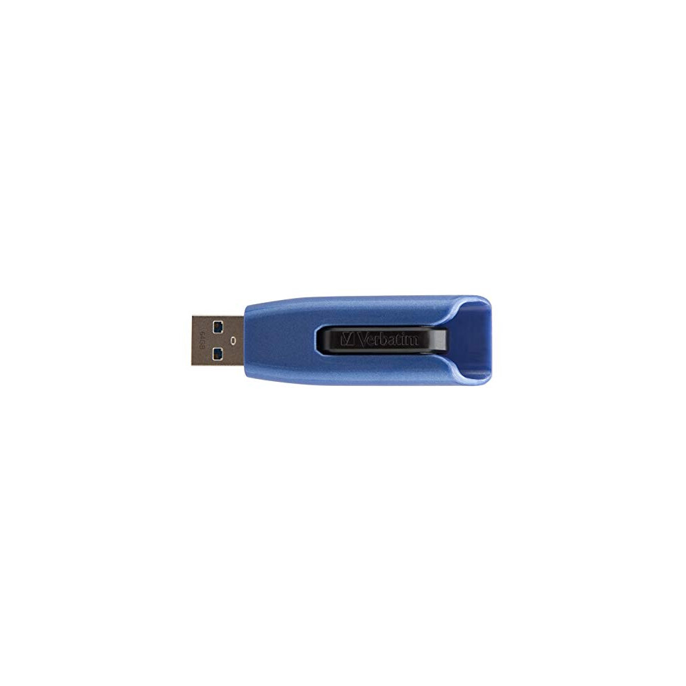 Verbatim Store n Go V3 Max USB 3.0 Drive (49807)  Black  Blue