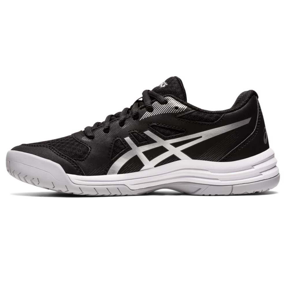 ASIcS Womens Upcourt 5 Volleyball Shoes  95  BlackPure Silver