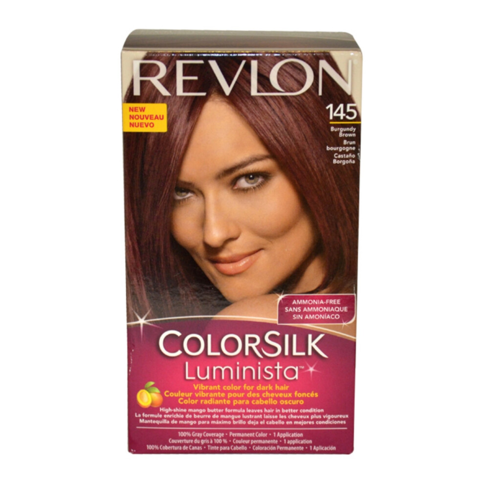 Revlon Colorsilk Luminista Haircolor  Burgundy Brown  1 Count