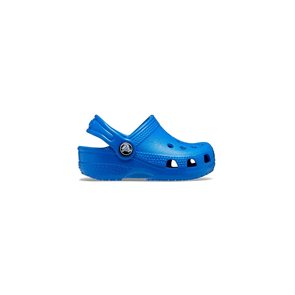 crocs Kids Unisex classic clog (Toddler) Blue Bolt 5 Toddler M