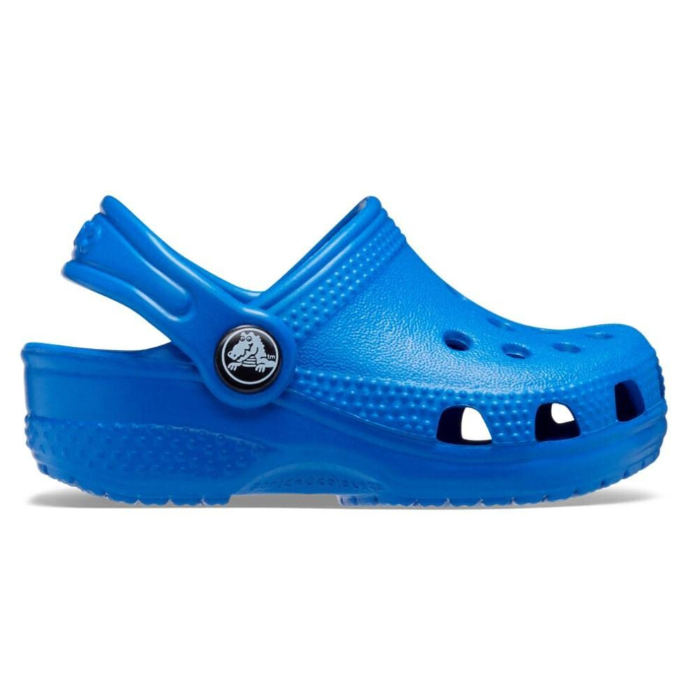 crocs Kids Unisex classic clog (Toddler) Blue Bolt 7 Toddler M