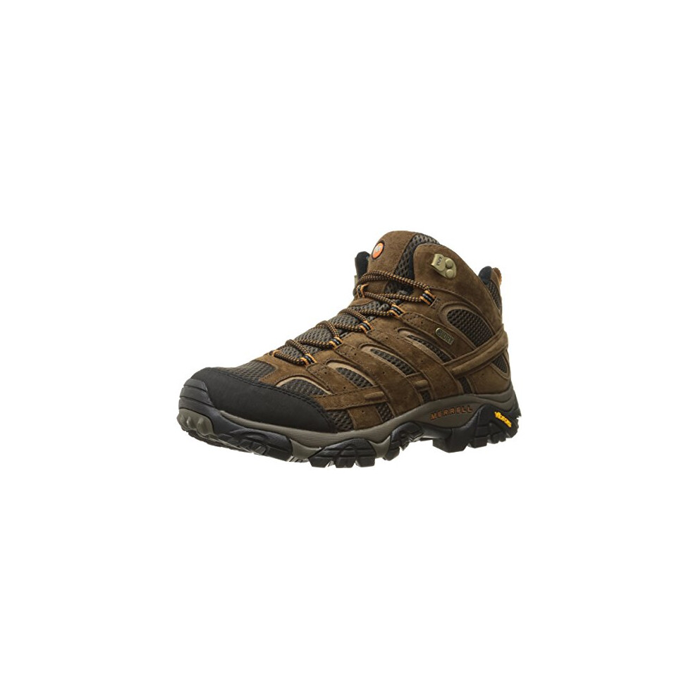 Merrell Mens Moab 2 Mid Waterproof Hiking Boot  Earth  95 M US