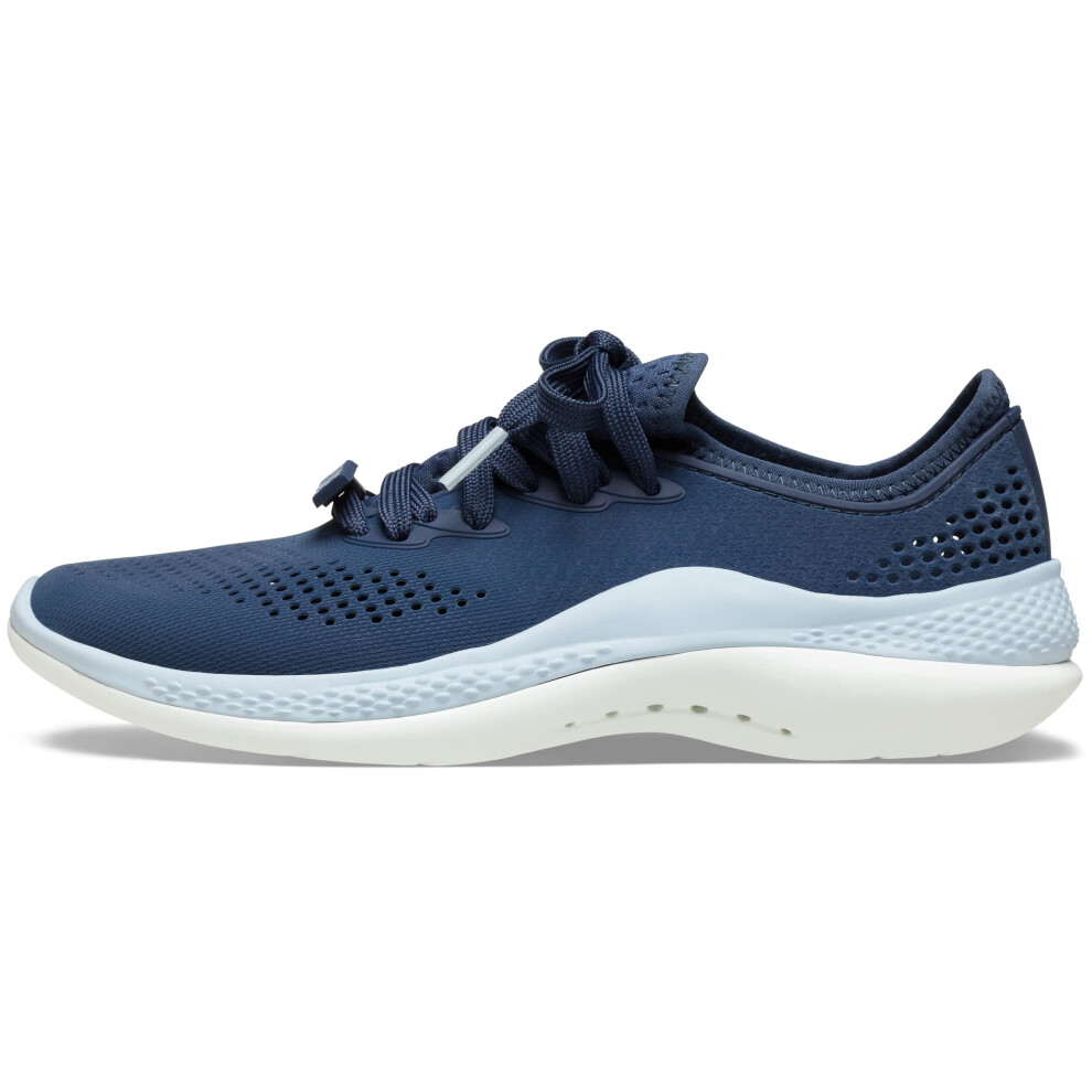 Crocs Men's LiteRide 360 Pacer Sneakers  Navy/Blue Grey  4 Men