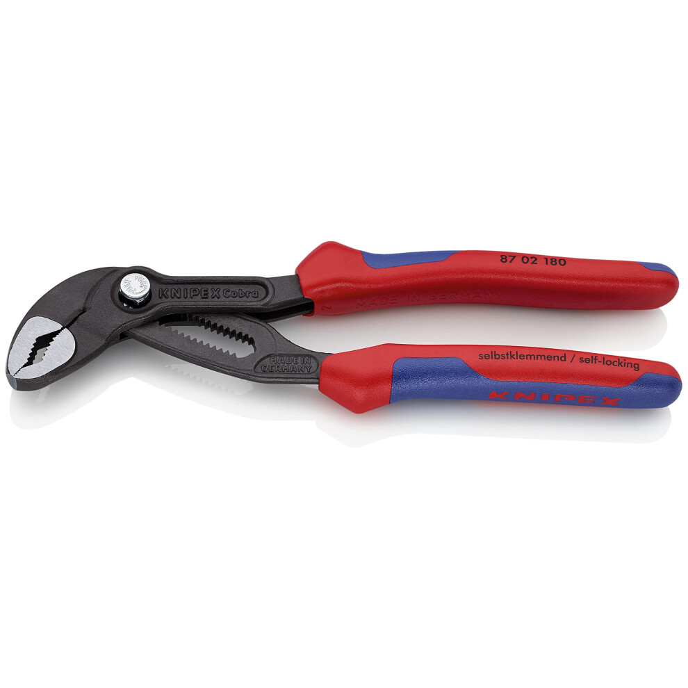 Knipex 87 02 180 Water Pump Pliers cobra 7 09 with soft handle