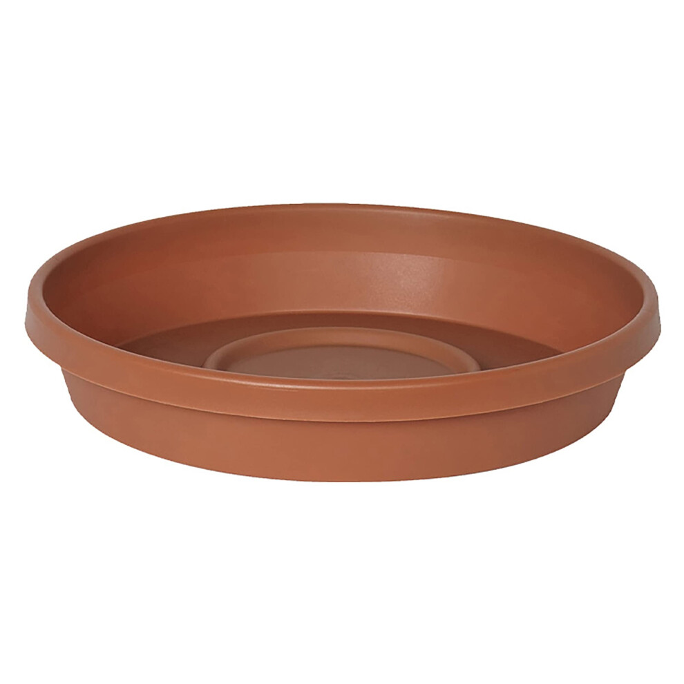 Bloem Terra Plant Saucer Tray for Planters 15-20"" Terra Cotta