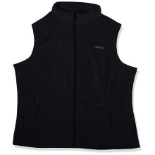 Columbia Dames Benton Springs Vest, Charcoal Heather, 1X Plus