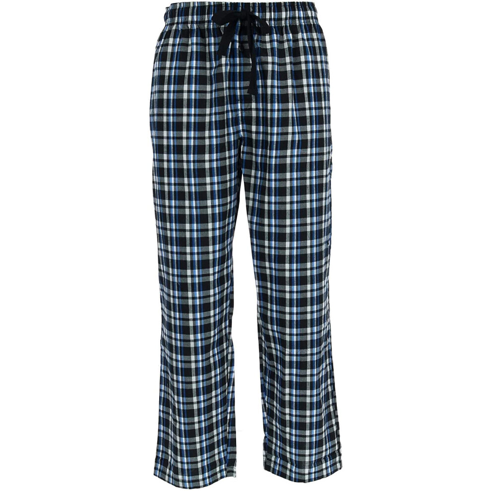 Fruit of the Loom Men's Woven Sleep Pajama Pant  Black  Medium