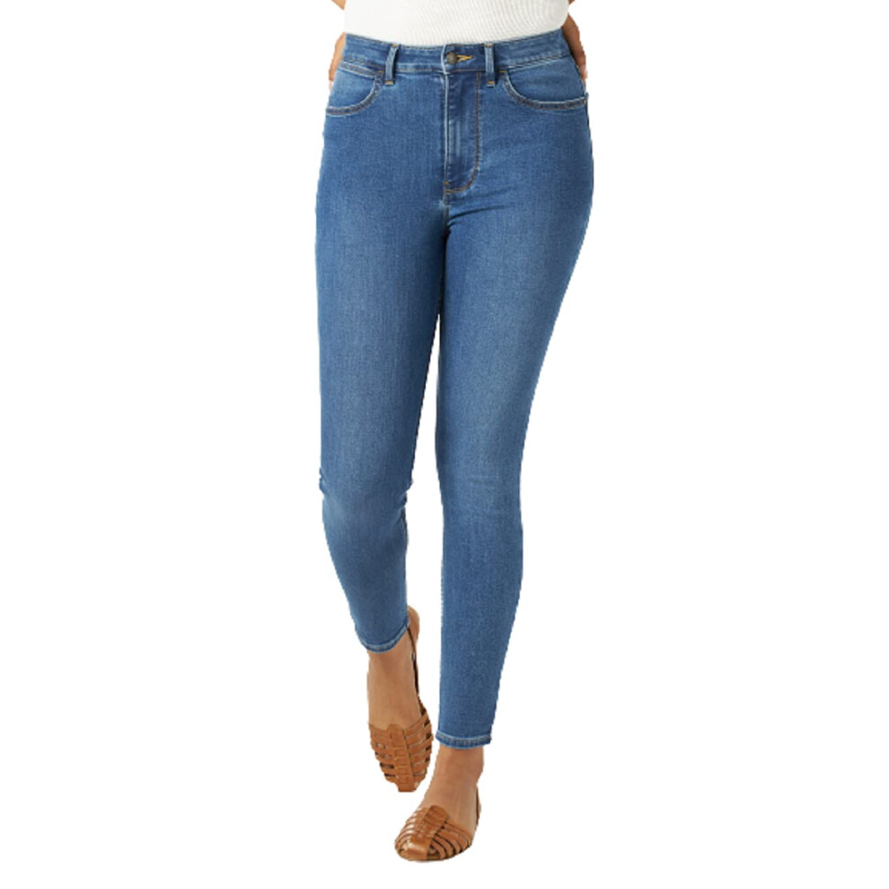 Wrangler Women's High Rise Unforgettable Skinny Jean  Cloud  6