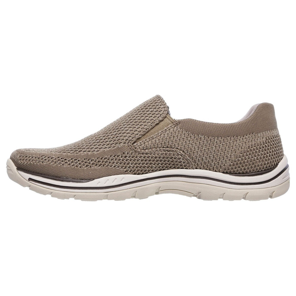 Skechers USA Men's Expected Gomel Slip-on Loafer Taupe 14 M US