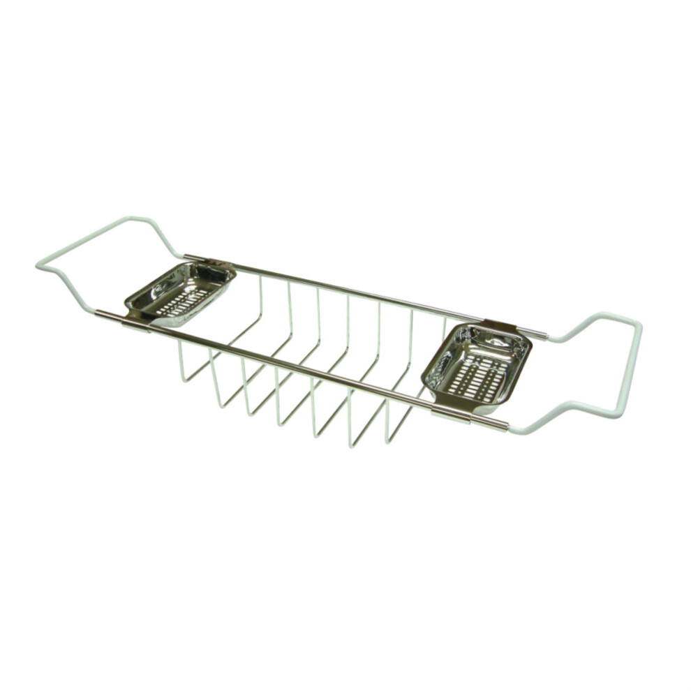 Kingston Brass CC2151 Clawfoot Bath Tub Shelf  Polished Chrome