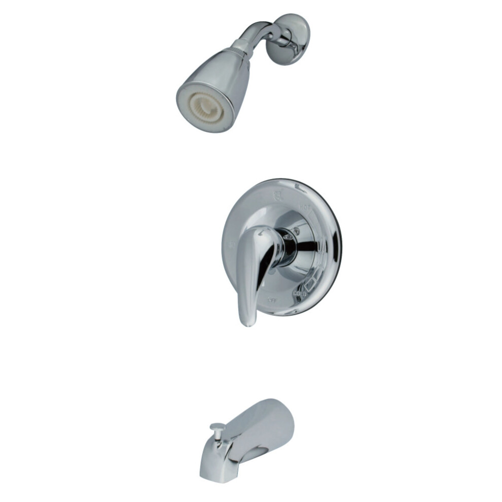 Photos - Other Bathroom Accessories Kingston Brass KB1631LL Tub and Shower Faucet Polished Chrome B0026ZPJNK 