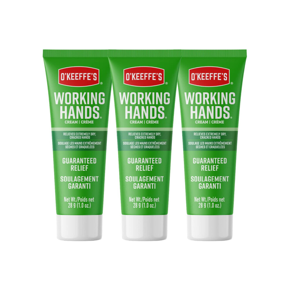 O'Keeffe's Working Hands Hand Cream  1 Ounce Tube  Pack of 3