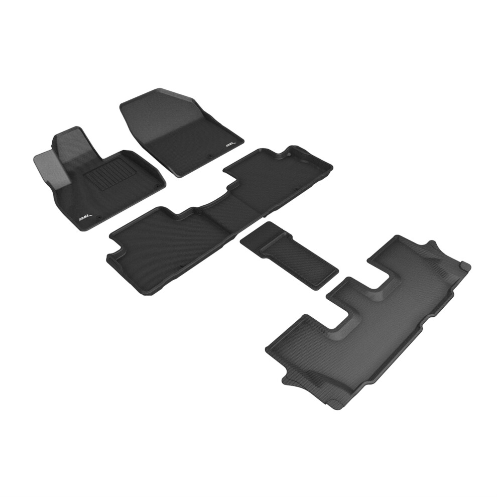 3D Maxpider Kia Telluride 7Seat 20202022 Kagu R1 R2 R3 Black 190204047373