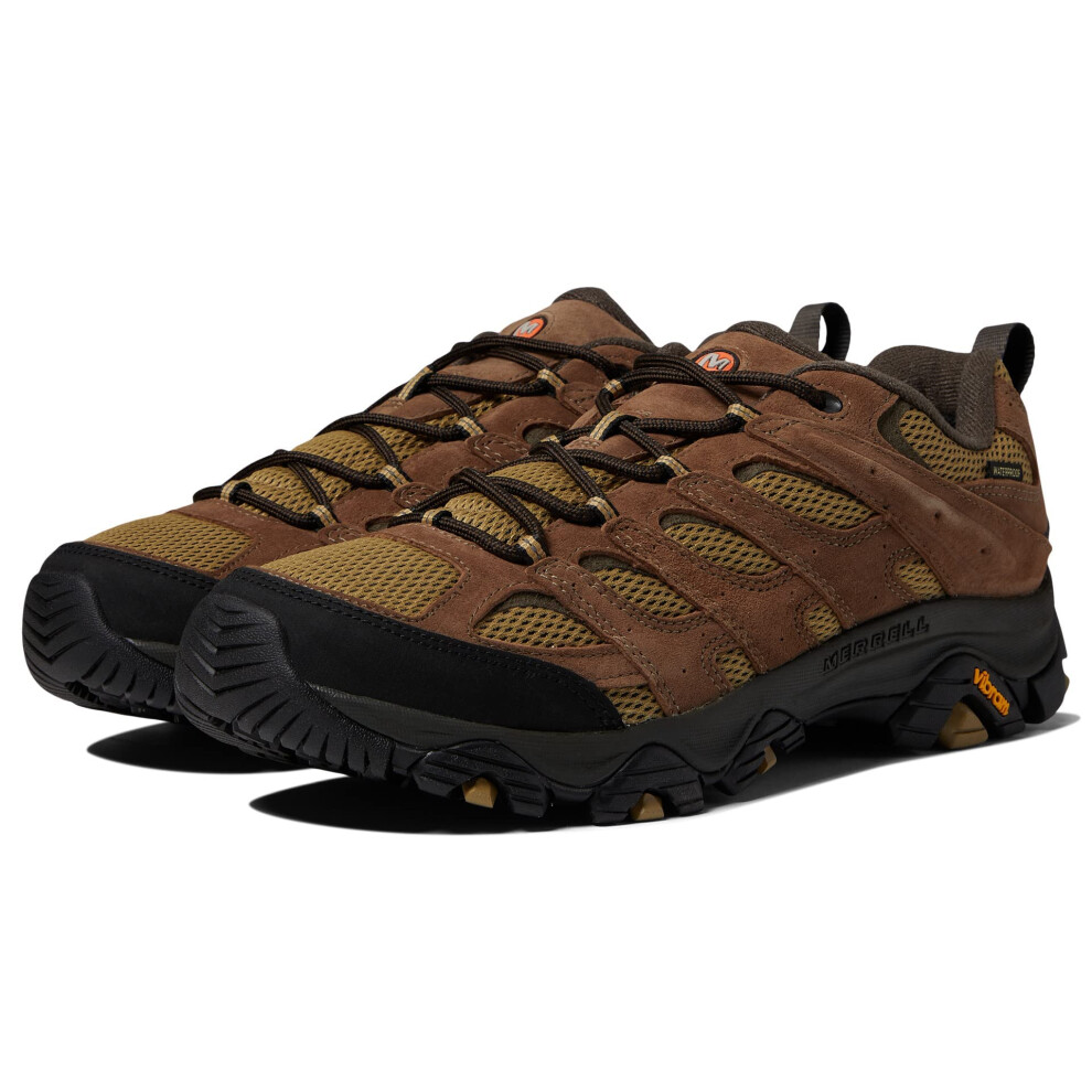 Merrell Men's Moab 3 Waterproof Hiking Shoe  Kangaroo/Coyote  8