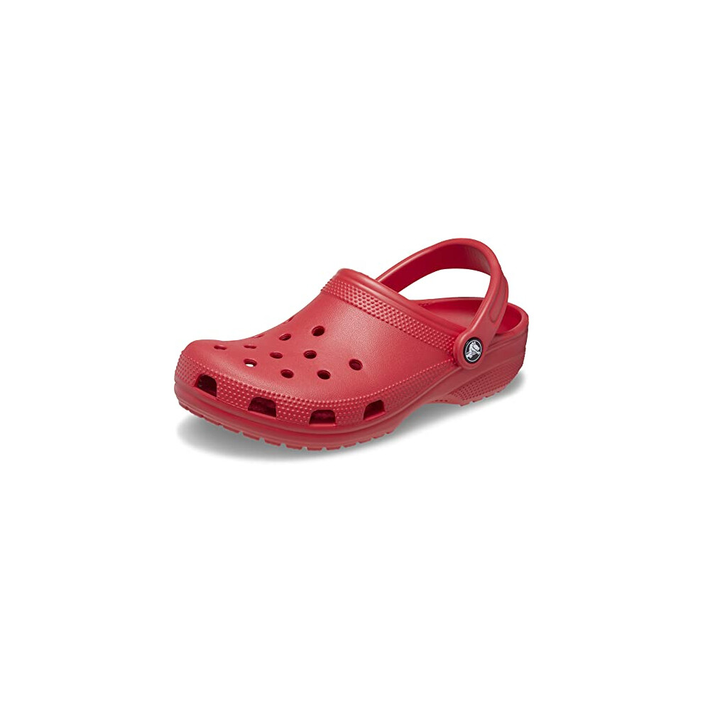 crocs Unisex classic clog Varsity Red Mens 14  Womens 16 Medium