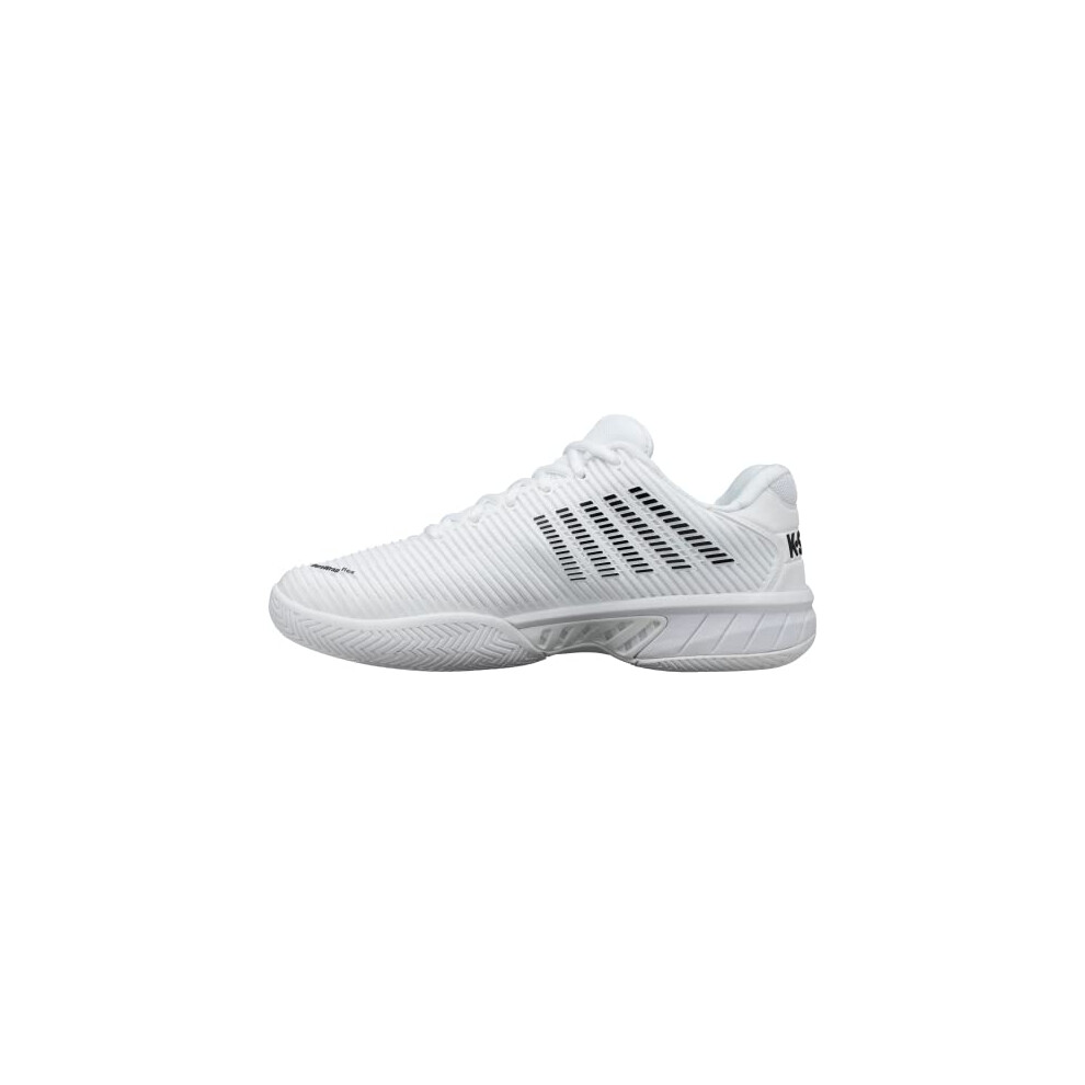 K-Swiss Mens Hypercourt Express 2 Tennis Shoe  WhiteBlack  13 M