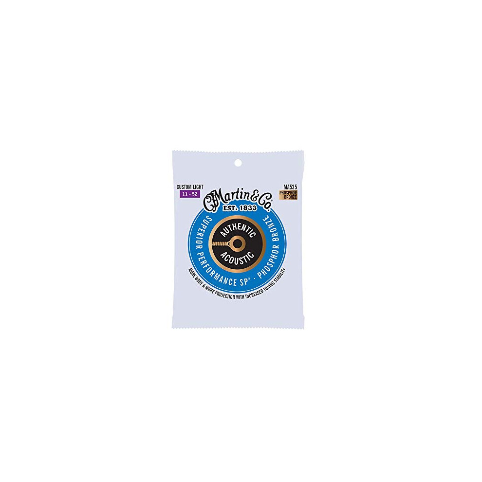 Martin Authentic Acoustic guitar Strings - Superior Performance