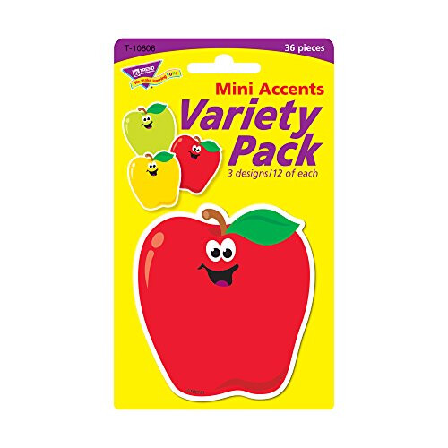 Pack de Mini Acentos Trend Apples, Recortes para Quadro, 3 Polegadas, 36 Unidades 1