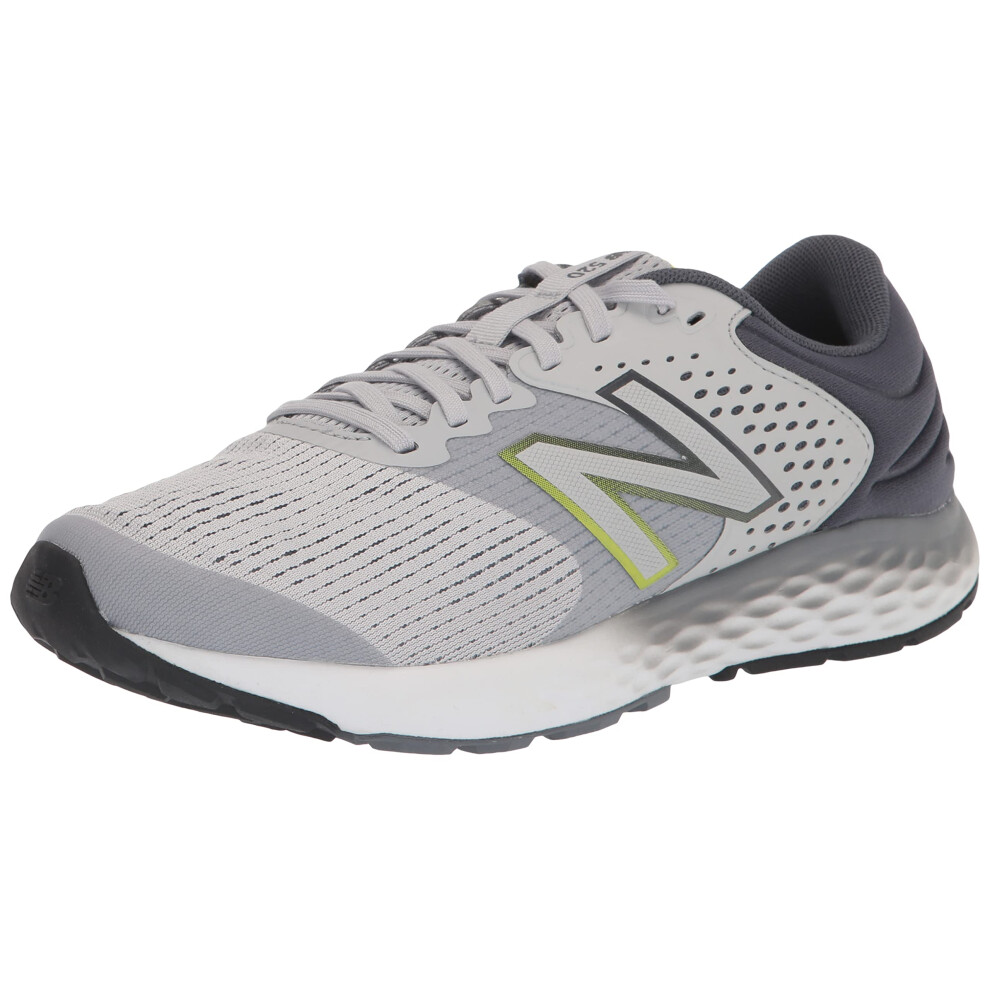 New Balance Mens 520 V7 Running Shoe  graygrayHilite  95 X-Wide