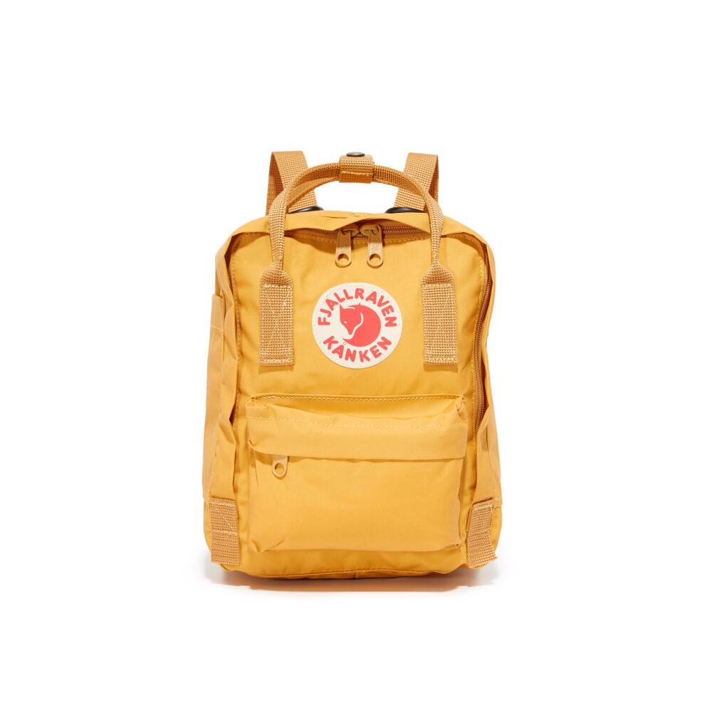 Fjallraven Women's Kanken Mini Backpack  Ochre  Brown  One Size