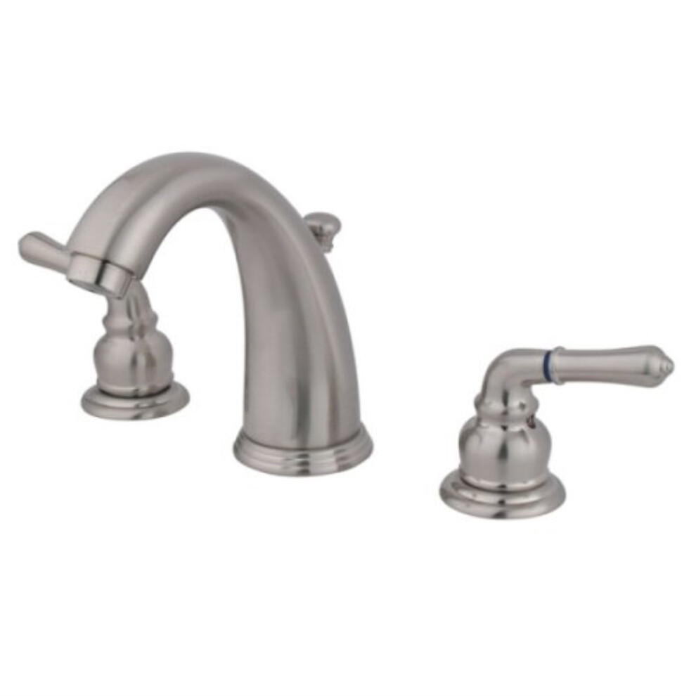 Kingston Brass KB988 Widespread Bathroom Faucet  Brushed Nickel