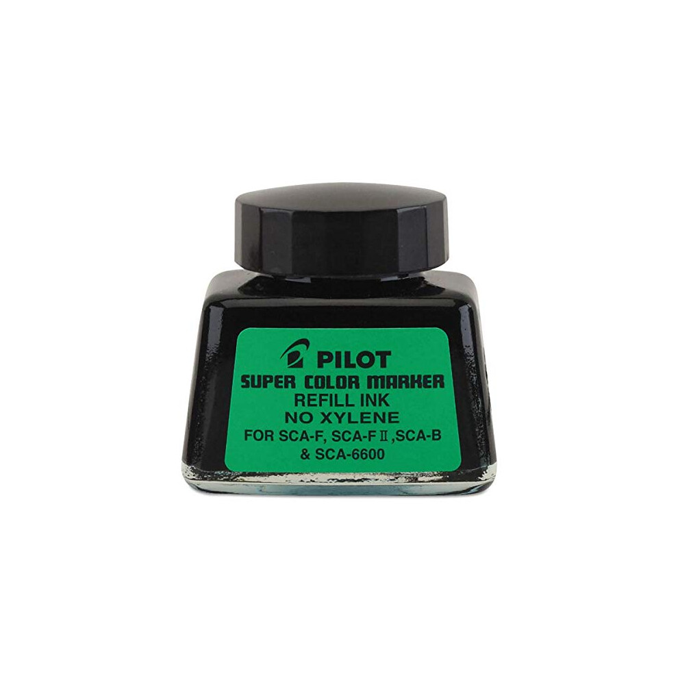 PILOT Super Color Marker Refill Ink  No Xylene  30ml  Black Ink