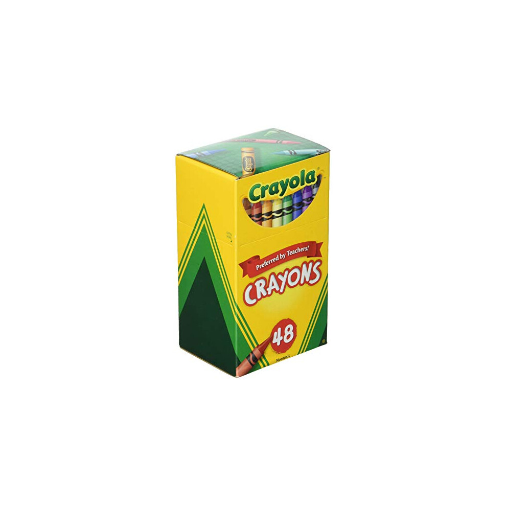 Crayola upc 52-0048 Crayons Assorted Colors 48 Count  Pack of 3