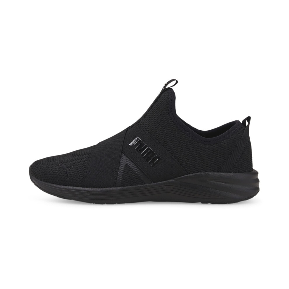 PUMA Women's Better Foam Prowl Slip WN's Sneaker  Black Black  8