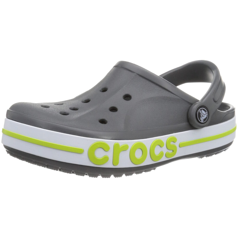 crocs Bayaband clog Slate greyLime Punch Mens 5  Womens 7 Medium