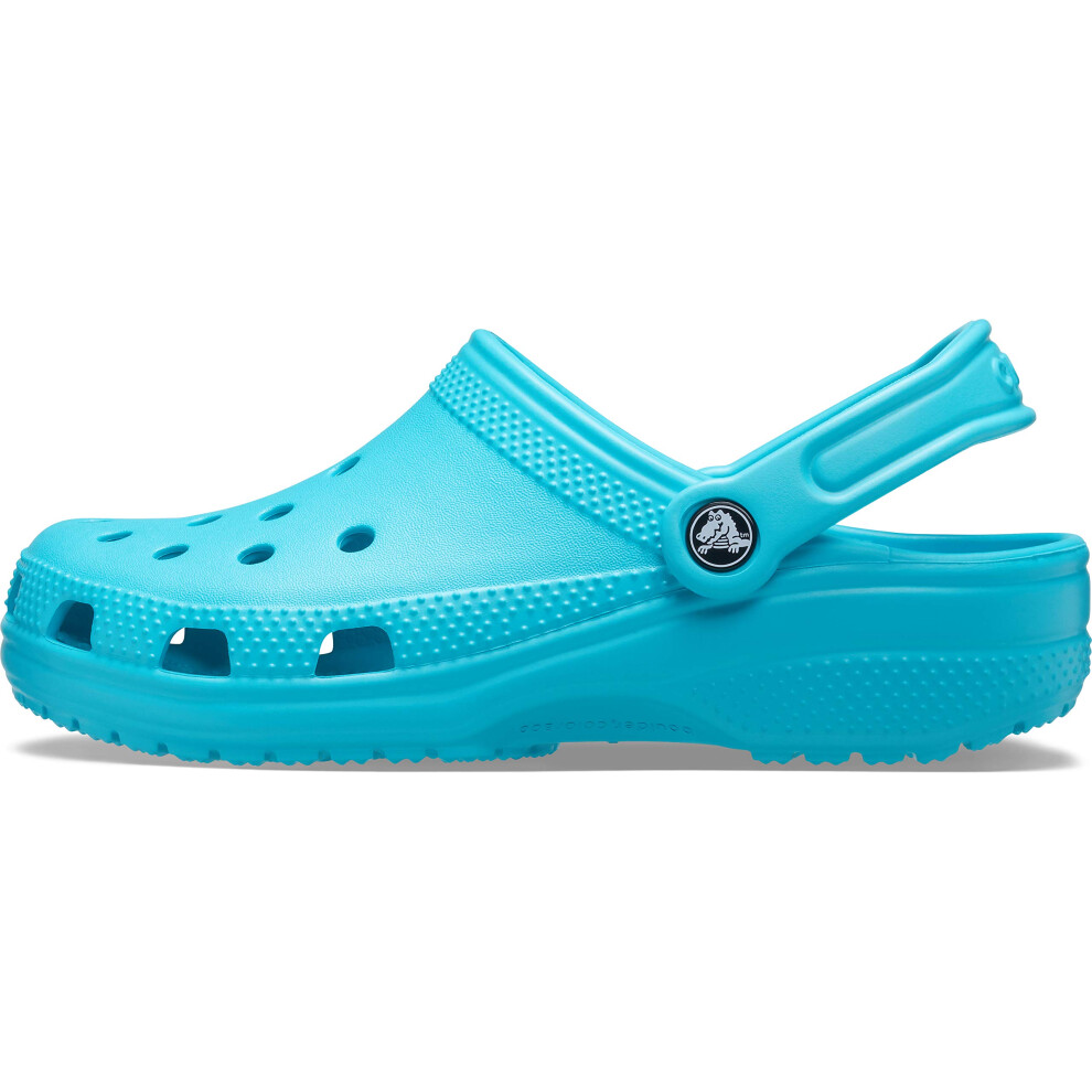 crocs Unisex classic clog Digital Aqua Mens 16  Womens 18 Medium