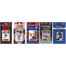 NHL New York Rangers 5 verschiedene lizenzierte Sammelkarten-Team-Sets