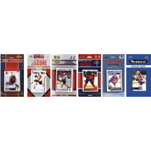 NHL Florida Panthers 6 verschiedene lizenzierte Sammelkarten-Team-Sets