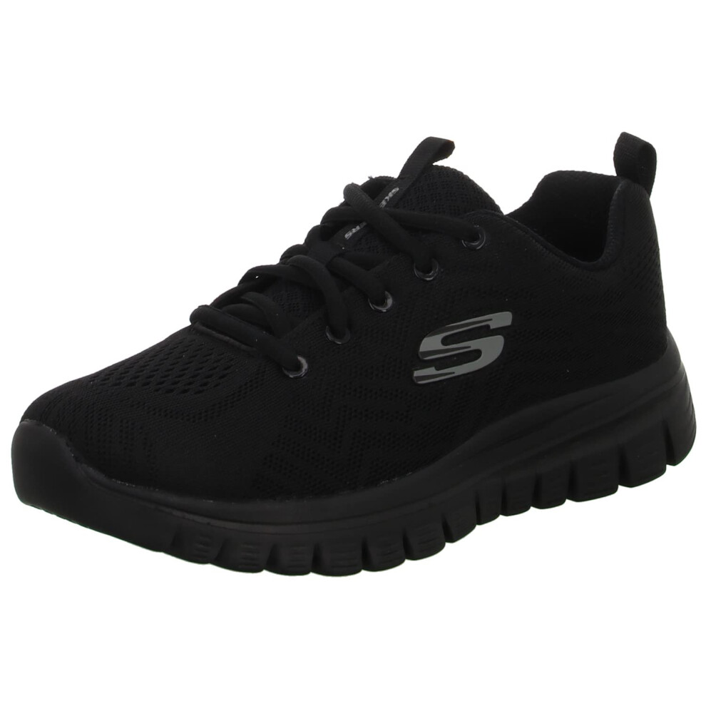 Skechers Womens graceful get connected Trainer BlackBlack US 6 W