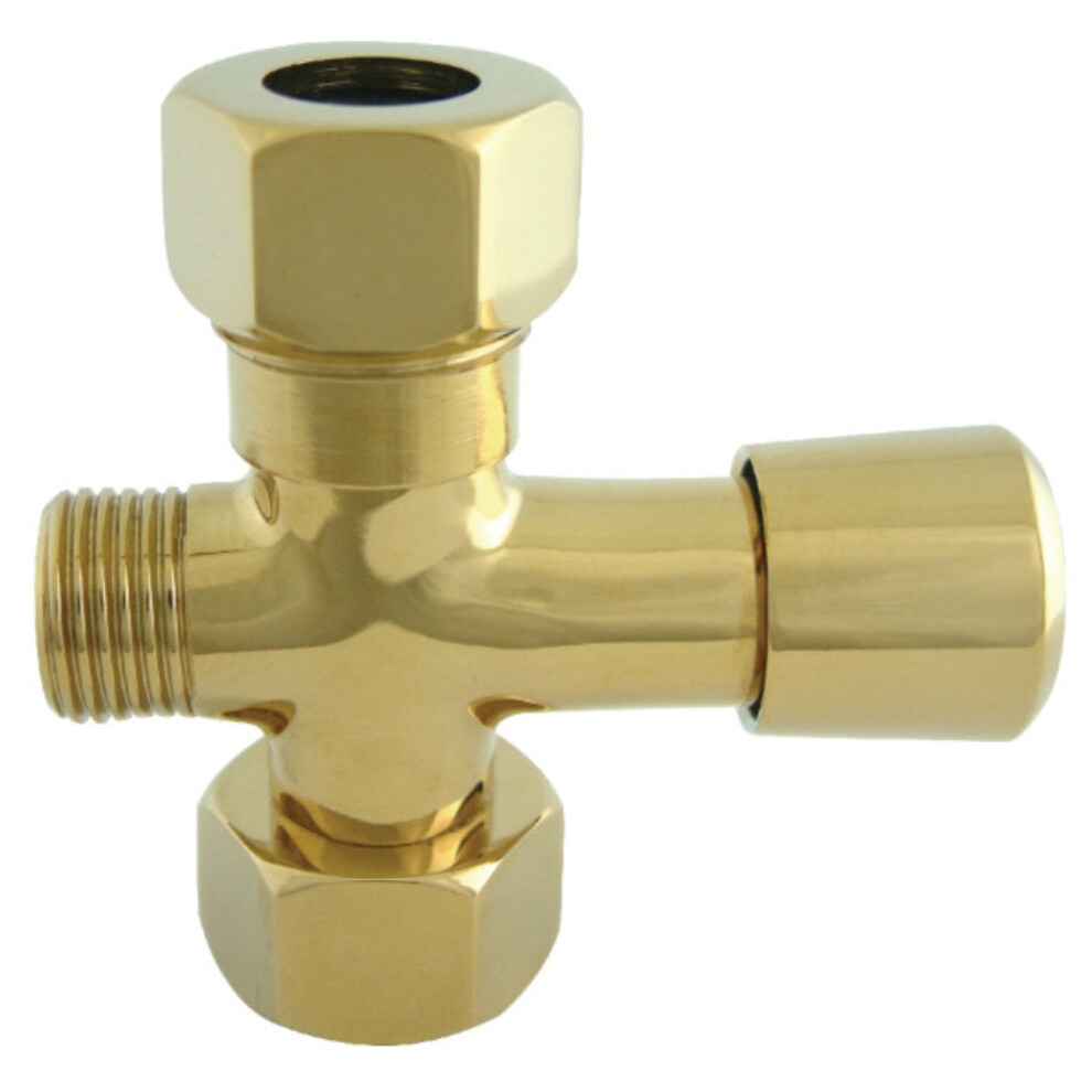 Photos - Other Bathroom Accessories Kingston Brass ABT1060-2 Vintage Shower Diverter Polished Brass