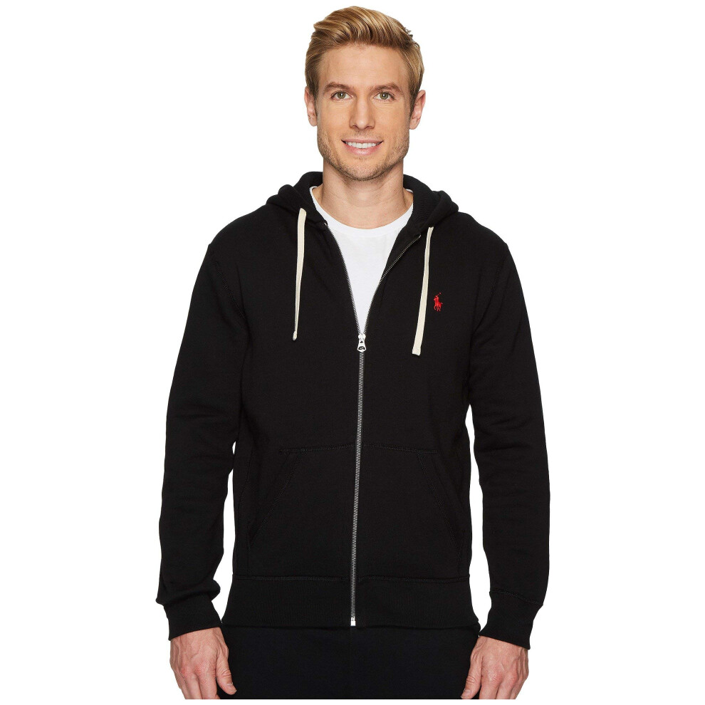 Polo Ralph Lauren Men's Classic Fleece Full Zip Hoodie  Black  L