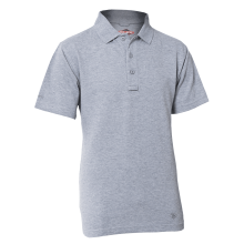 ALKUPERΔINEN POLO LYHYTHIHAINEN HEATHER GRAY MIESTEN POLY COTTON S