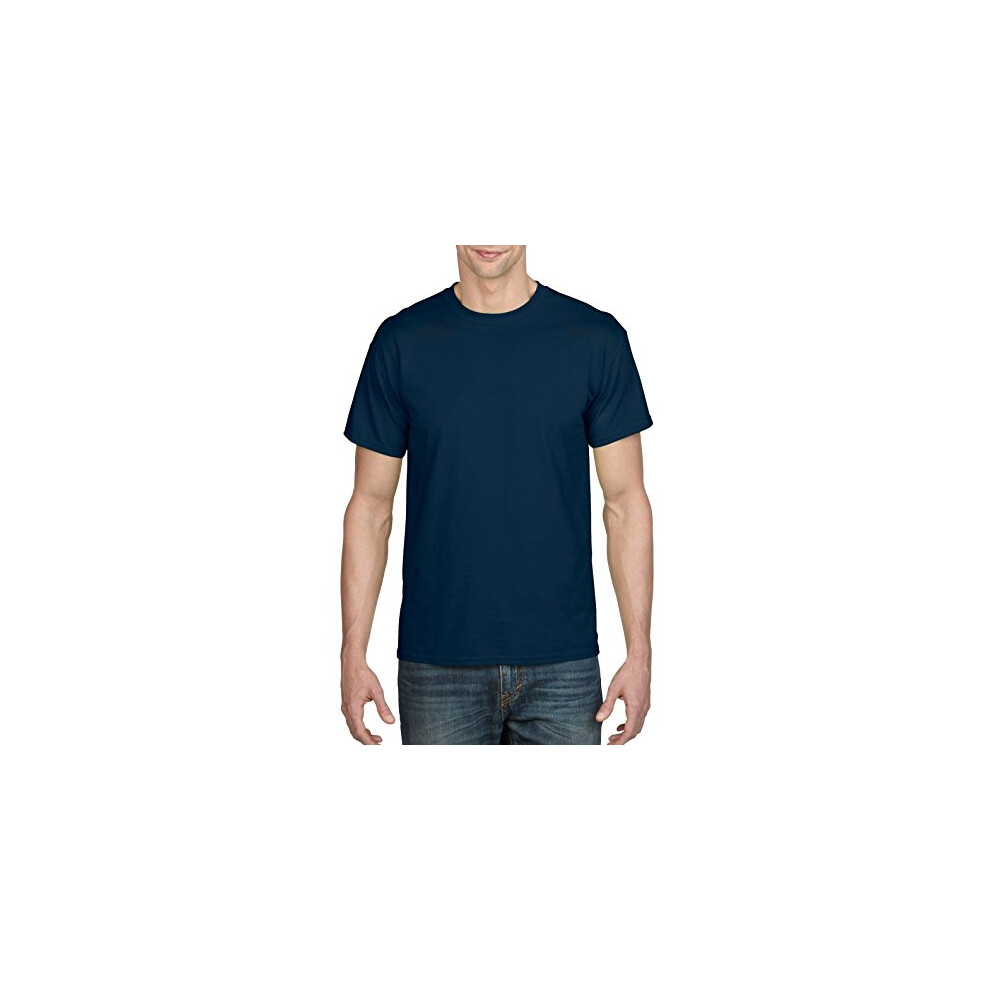 gildan Mens DryBlend T-Shirt  Style g8000  2-Pack  Navy  X-Large