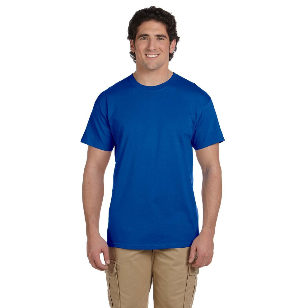 Fruit of the Loom 5 oz  100% Heavy cotton HD T-Shirt  3XL  ROYAL