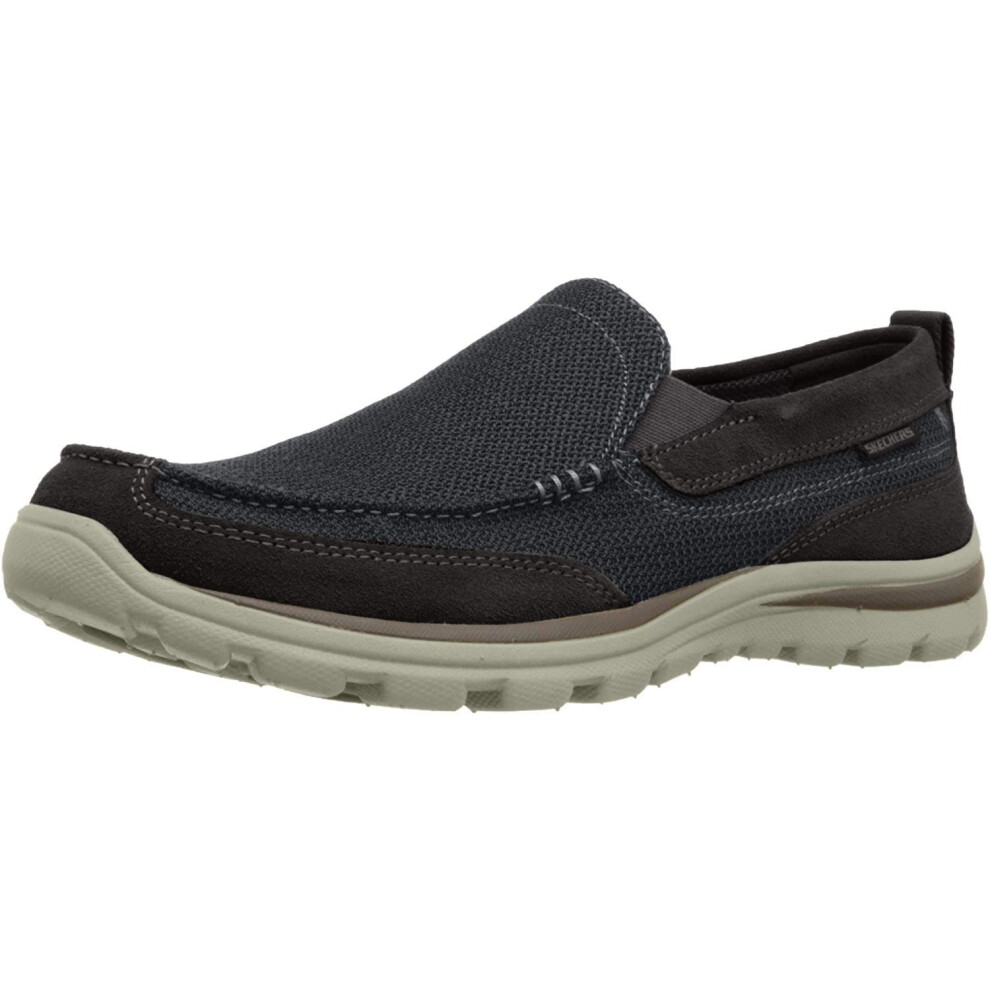 Skechers Men's Superior Milford Slip-On Loafer Black 10.5 X-Wide