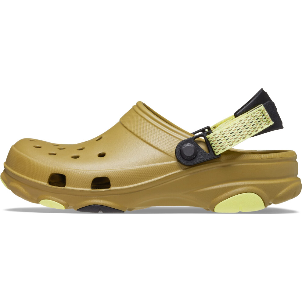 crocs Unisex-Adult classic All Terrain clogs  Aloe  4 Men6 Women